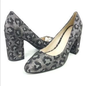 Cole Haan Alanna Metallic Leopard Heels 11